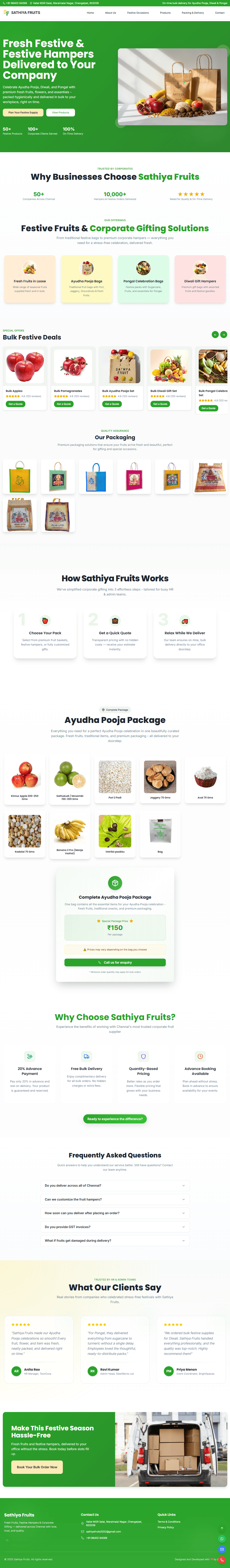 Sathiya Fruits Preview