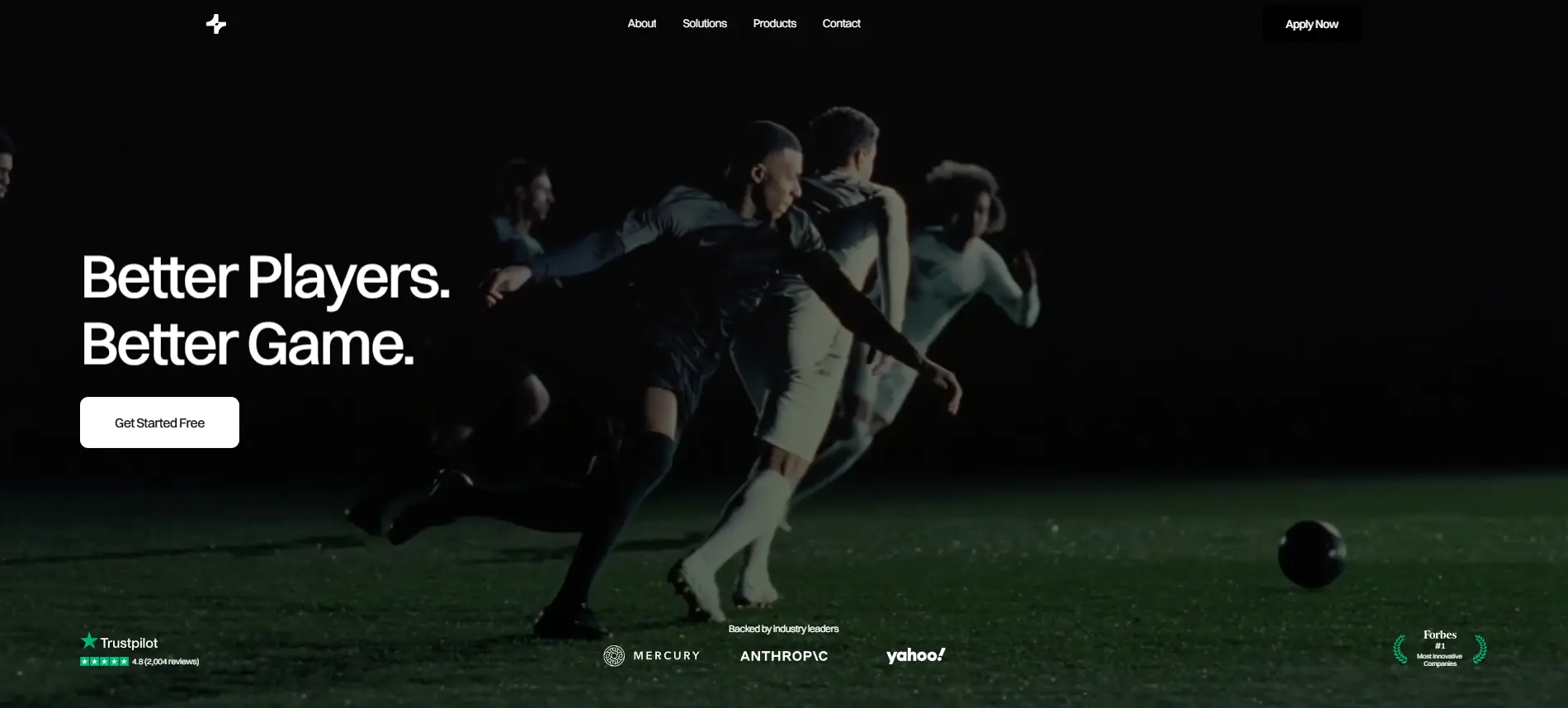 ScoutEdge - website project screenshot